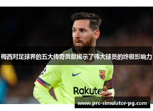 梅西对足球界的五大传奇贡献揭示了伟大球员的终极影响力 梅西对足球界的五大传奇贡献揭示了伟大球员的终极影响力